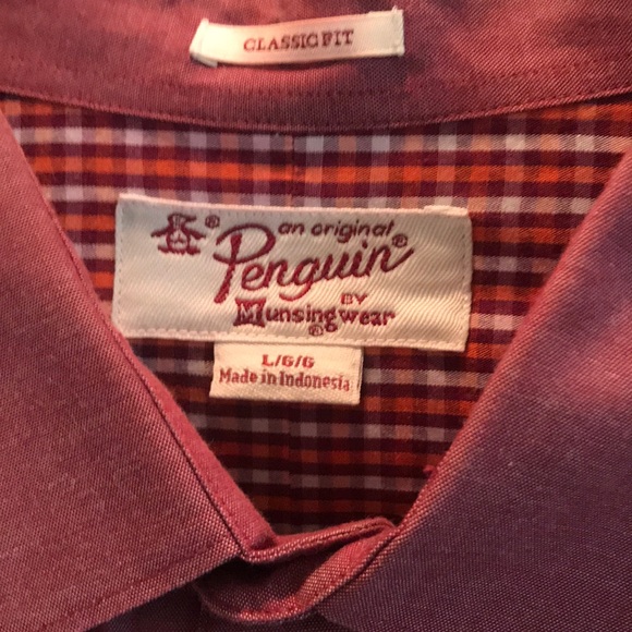 Men’s Penguin Button Down - Picture 3 of 3